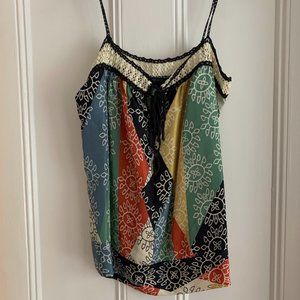 BCBG Maxazria Women's Small Multi Colored Blouse